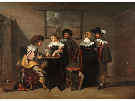 Christoph Jacobsz van der Lamen, um 1605 Brüssel – um 1651 Anvers, zug. 